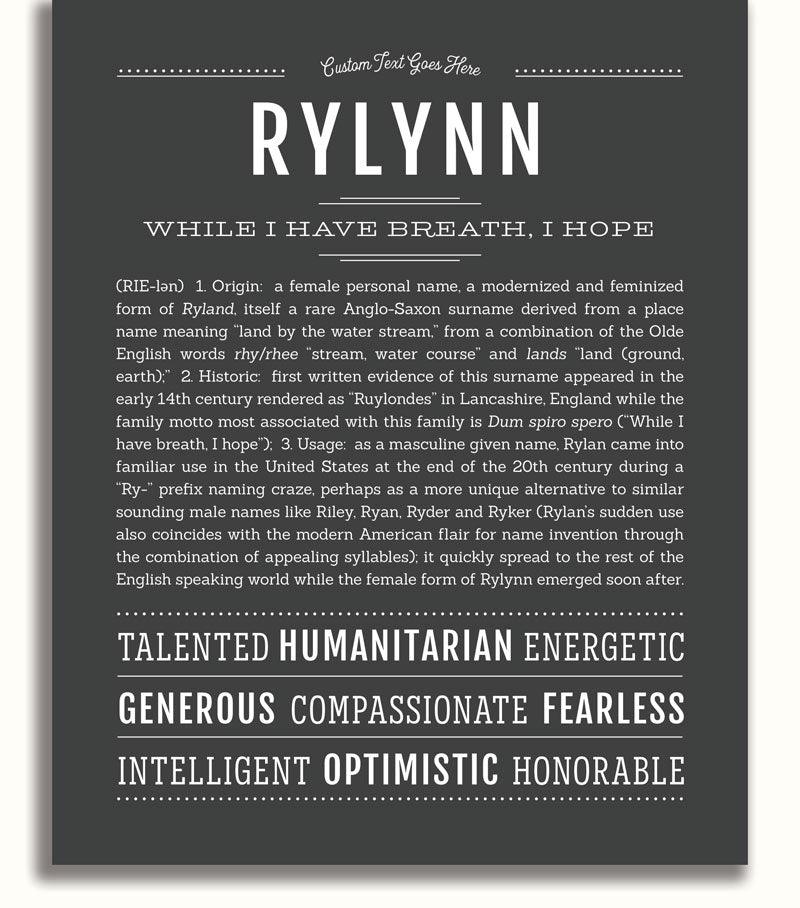 Rylynn Name Art Print Name Stories rylynn-name-art-print-name-stories