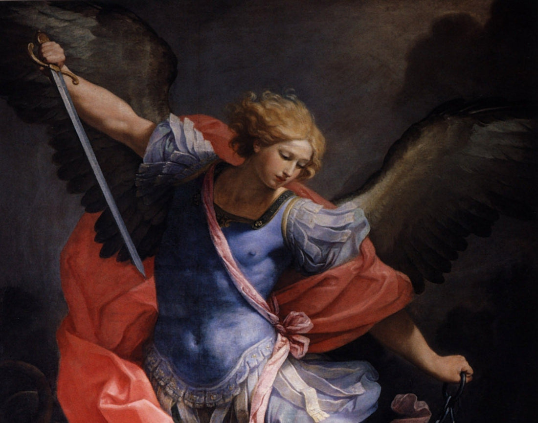 “Saint Michael Vanquishing Satan” by Guido Reni