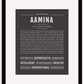 Frame Options | Charcoal Gray | Maple Frame, Matted