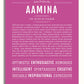 Frame Options | Dark Pink | White Frame, Matted