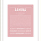 Frame Options | Dusty Rose | Black Frame, Matted
