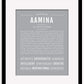 Frame Options | Light Gray | Maple Frame, Matted