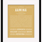 Frame Options | Matte Gold | Maple Frame, Matted
