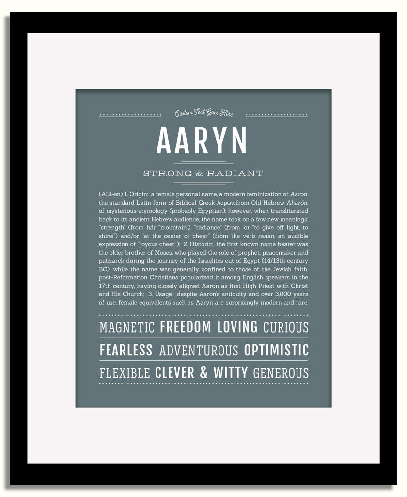 Frame Options | Night Rendezvous | Black Frame, Matted