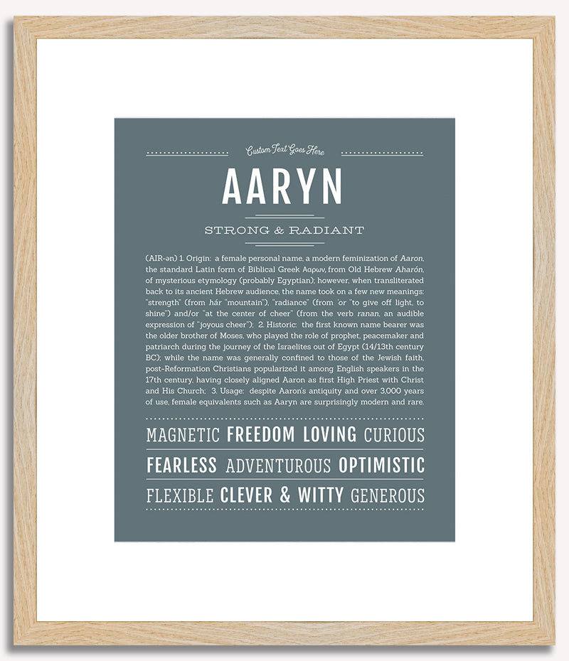 Aaryn | Name Art Print