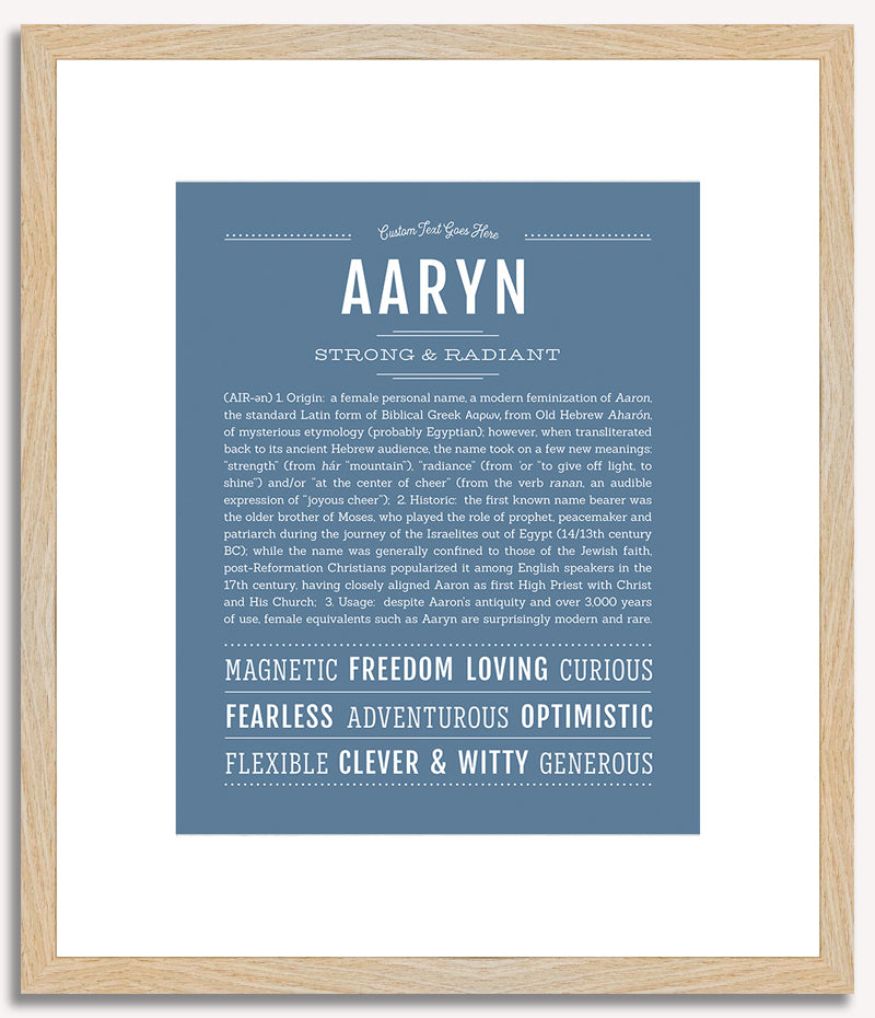 Aaryn | Name Art Print