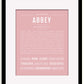 Frame Options | Dusty Rose | Black Frame, Matted