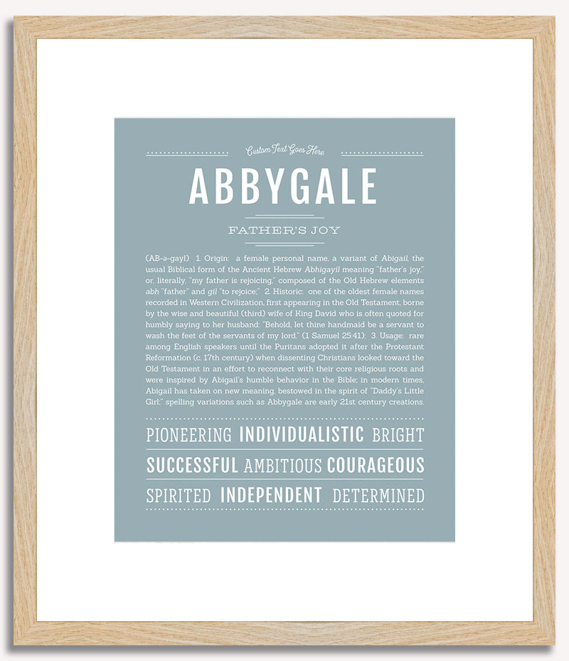 Abbygale | Name Art Print