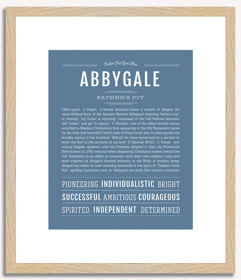 Abbygale | Name Art Print