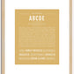 Abcde | Name Art Print