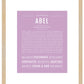 Frame Options | Lilac | Maple Frame, Matted