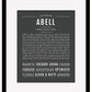 Frame Options | Charcoal Gray | Black Frame, Matted