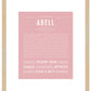 Frame Options | Dusty Rose | Maple Frame, Matted