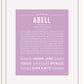Frame Options | Lilac | White Frame, Matted