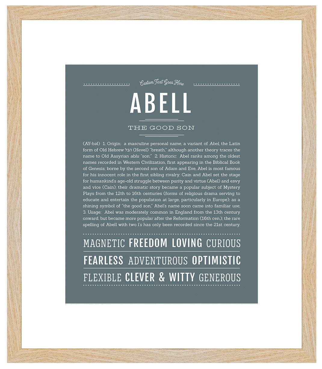 Frame Options | Night Rendezvous | Maple Frame, Matted