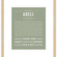 Frame Options | Sage | Maple Frame, Matted