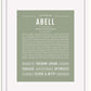 Frame Options | Sage | White Frame, Matted