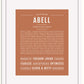 Frame Options | Terra Cotta | White Frame, Matted