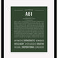 Abi | Name Art Print