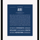 Abi | Name Art Print