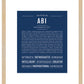 Abi | Name Art Print