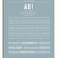 Frame Options | Powder Blue | White Frame, Matted