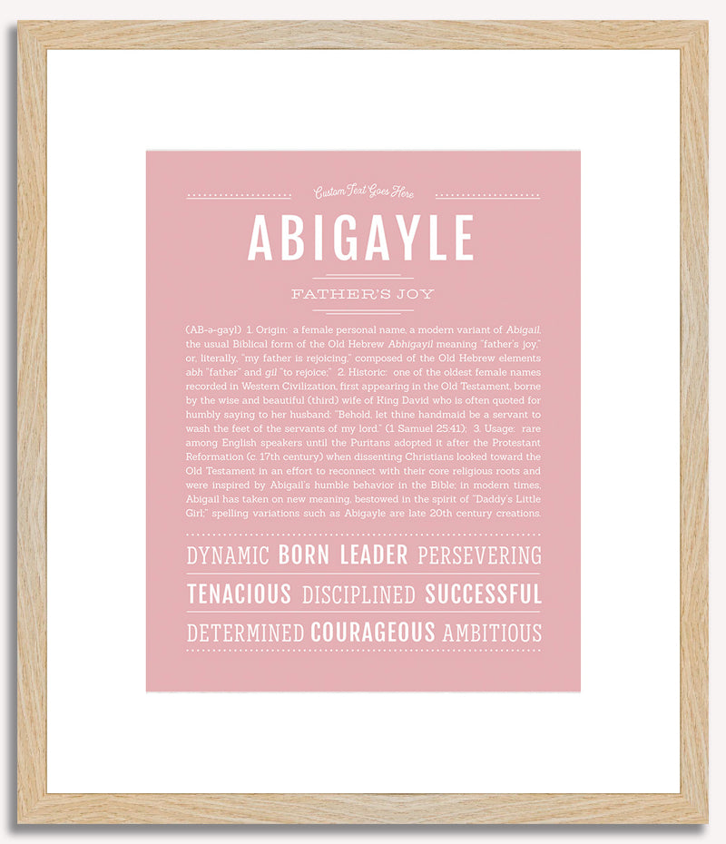 Abigayle | Name Art Print