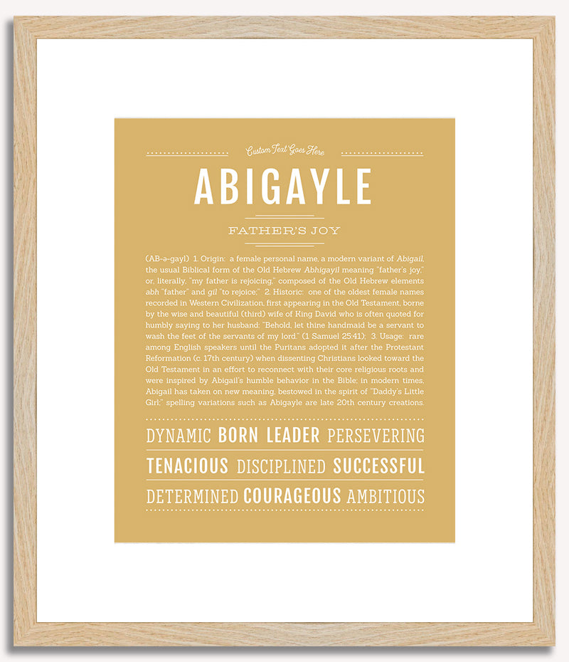 Abigayle | Name Art Print