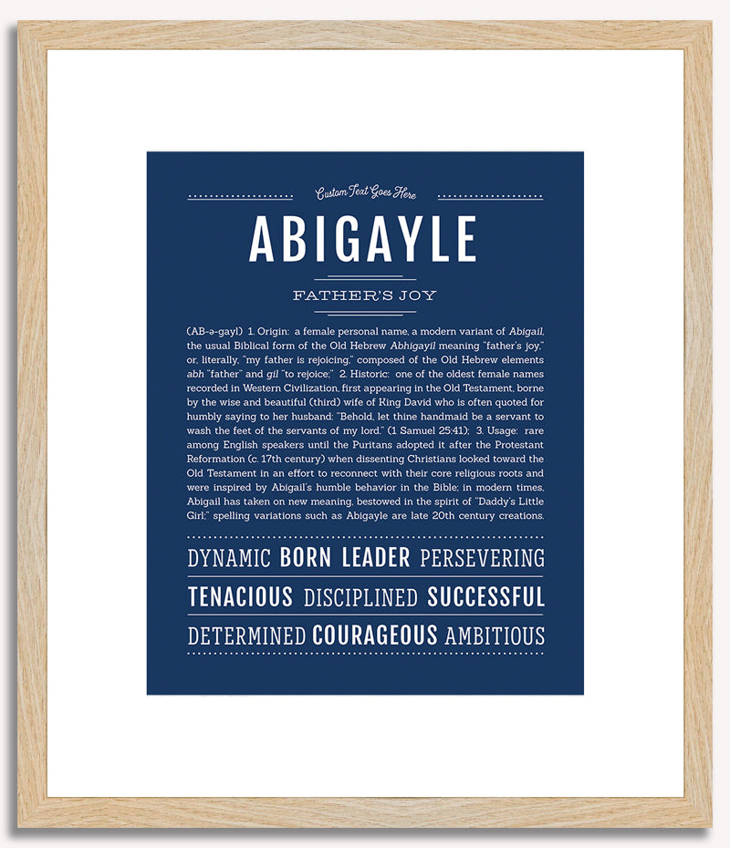 Abigayle | Name Art Print