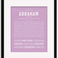 Frame Options | Lilac | Black Frame, Matted