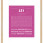 Aby | Name Art Print