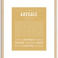 Abygale | Name Art Print