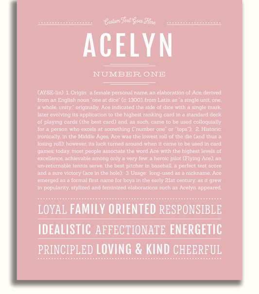 Frame Options | Dusty Rose | No Frame