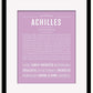 Frame Options | Lilac | Black Frame, Matted