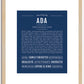 Ada | Name Art Print