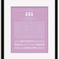 Frame Options | Lilac | Black Frame, Matted