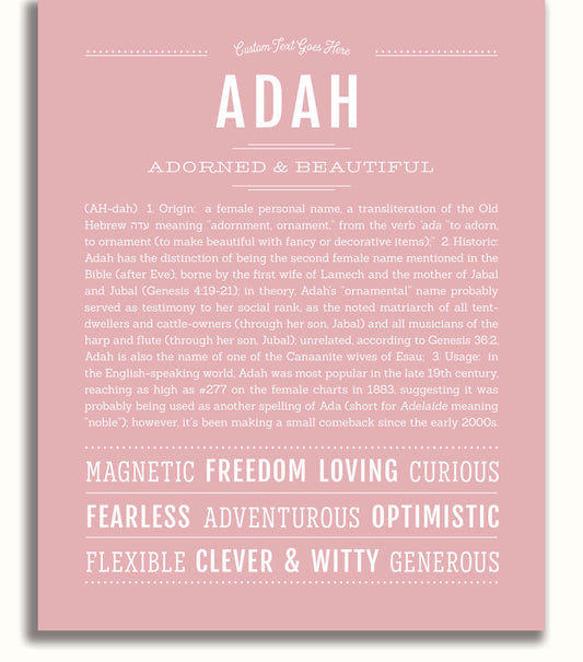 Frame Options | Dusty Rose | No Frame