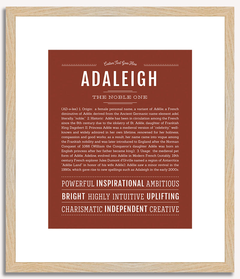 Adaleigh | Name Art Print