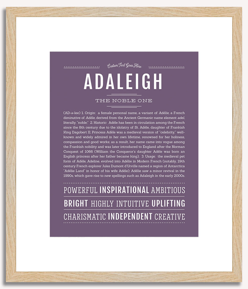 Adaleigh | Name Art Print