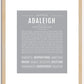 Adaleigh | Name Art Print