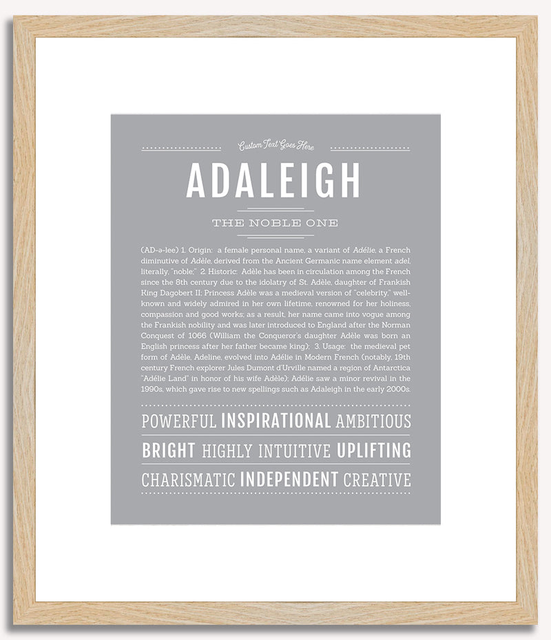 Adaleigh | Name Art Print