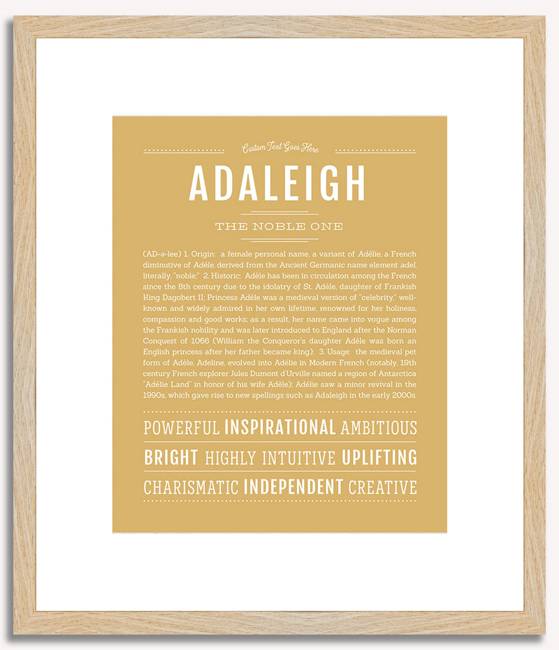 Adaleigh | Name Art Print