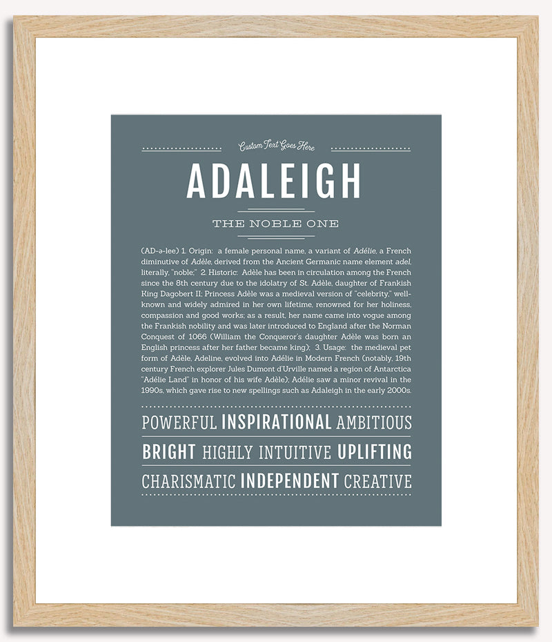 Adaleigh | Name Art Print