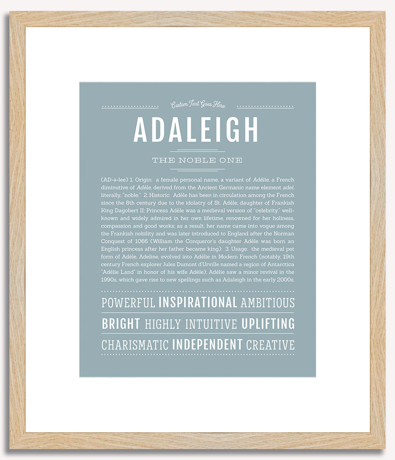 Adaleigh | Name Art Print