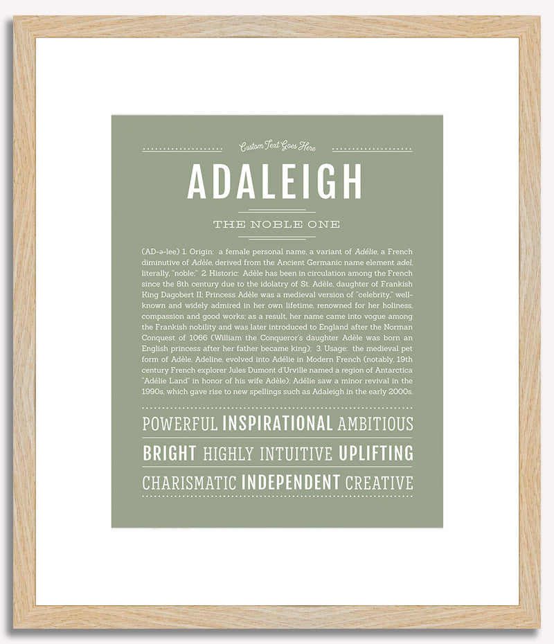 Adaleigh | Name Art Print