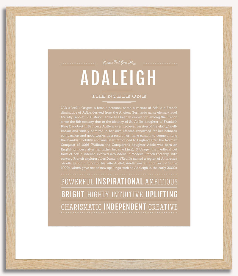 Adaleigh | Name Art Print