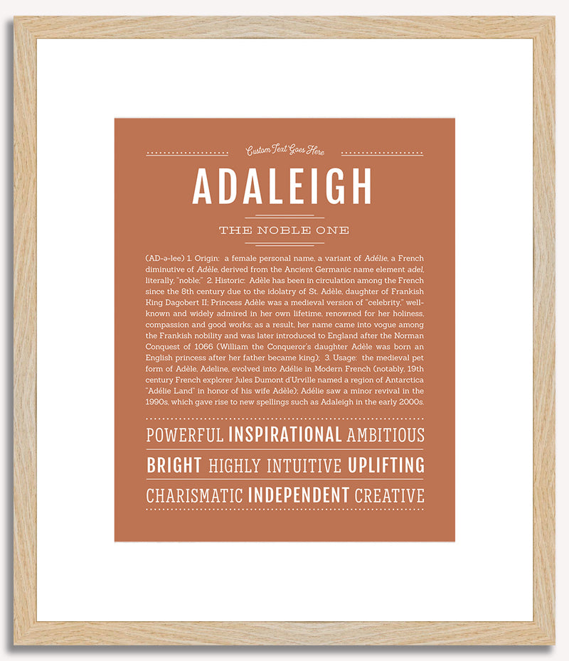 Adaleigh | Name Art Print