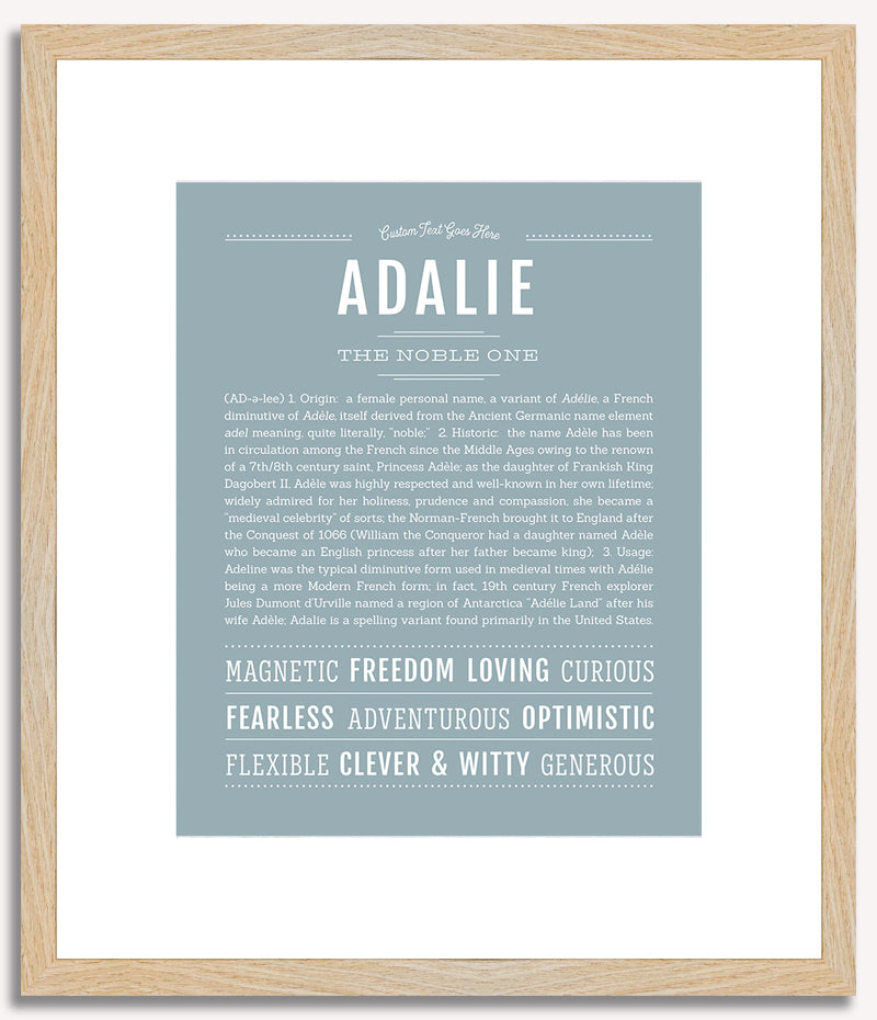 Adalie | Name Art Print