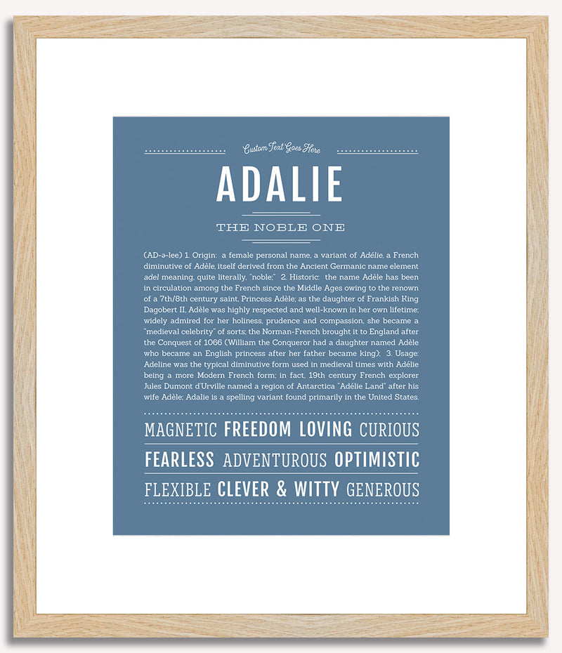 Adalie | Name Art Print