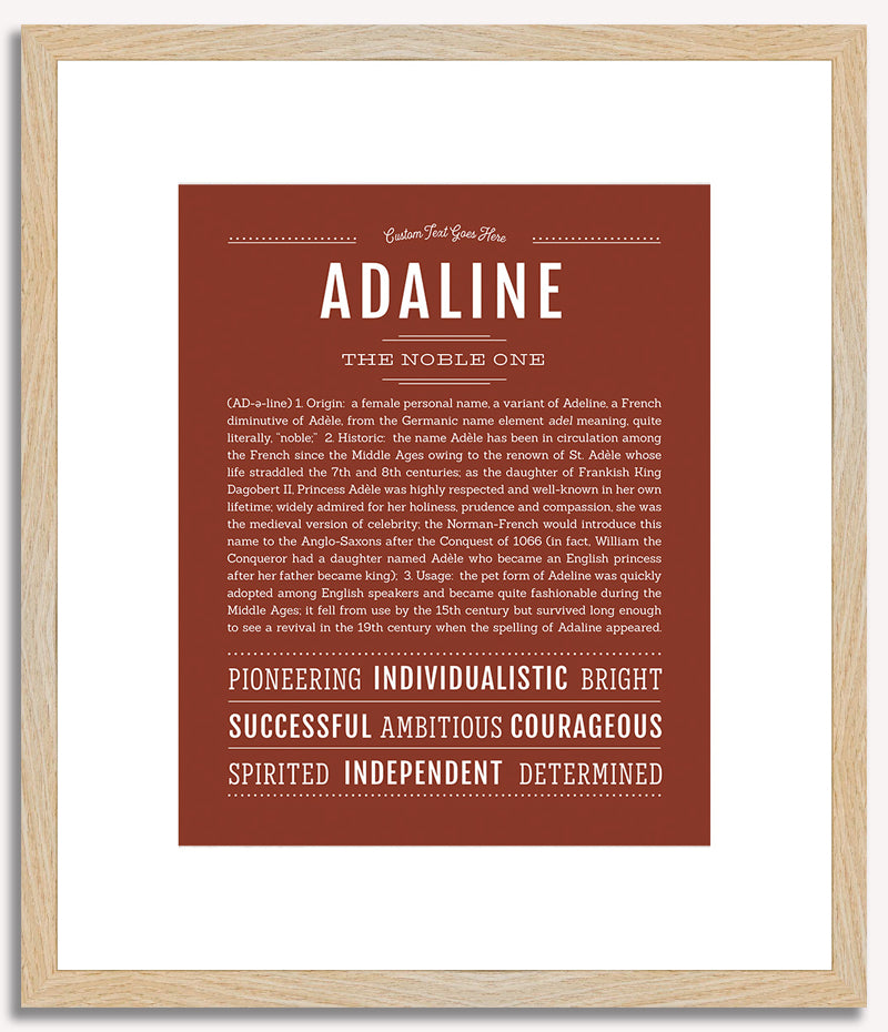 Adaline | Name Art Print